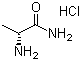 CAS # 71810-97-4, D-丙氨酰胺盐酸盐, (2R)-2-氨基丙酰胺盐酸盐