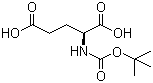 CAS 登录号：2419-94-5, Boc-L-谷氨酸, N-叔丁氧羰基-L-谷氨酸