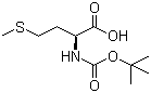 CAS 登录号：2488-15-5, Boc-L-蛋氨酸, N-叔丁氧羰基-L-蛋氨酸