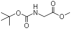 CAS 登录号：31954-27-5, N-叔丁氧羰基甘氨酸甲酯