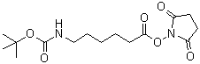 CAS 登录号：51513-80-5, 6-[[叔丁氧羰基]氨基]己酸 2,5-二氧代-1-吡咯烷基酯