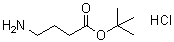 CAS 登录号：58640-01-0, 4-氨基丁酸叔丁基酯盐酸盐