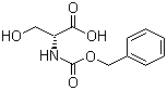 CAS 登录号：6081-61-4, N-苄氧羰基-D-丝氨酸