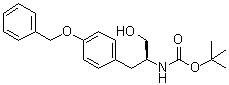 CAS 登录号：66605-58-1, [(1S)-1-(羟基甲基)-2-[4-(苯基甲氧基)苯基]乙基]氨基甲酸叔丁酯