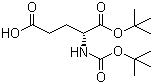 CAS 登录号：73872-71-6, N-叔丁氧羰基-D-谷氨酸 1-叔丁酯