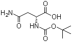 CAS 登录号：75647-01-7, Boc-D-天冬酰胺, N-叔丁氧羰基-D-天冬酰胺